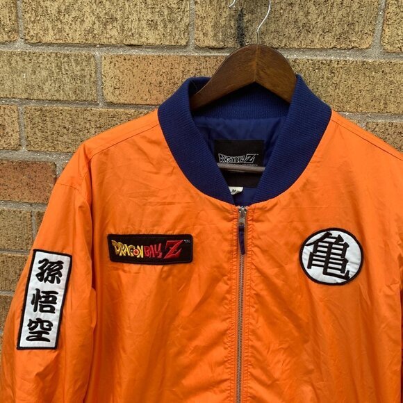 Dragon Ball Z Goku Bomber Jacket Medium - Picture 4 of 5